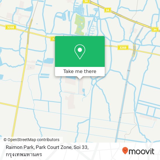 Raimon Park, Park Court Zone, Soi 33 แผนที่