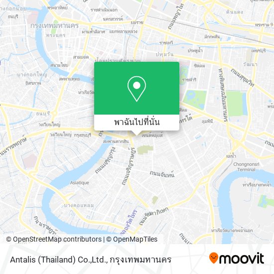 Antalis (Thailand) Co.,Ltd. แผนที่