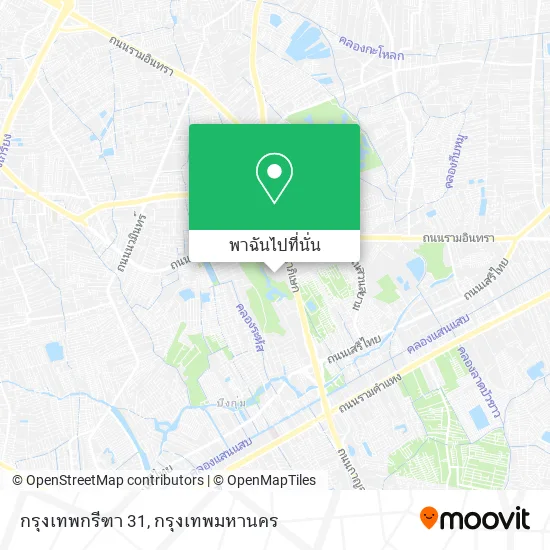 กรุงเทพกรีฑา 31 แผนที่
