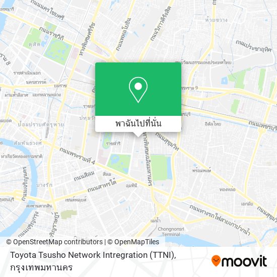 Toyota Tsusho Network Intregration (TTNI) แผนที่