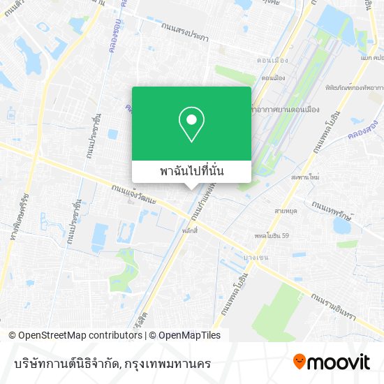 บริษัทกานต์นิธิจำกัด แผนที่