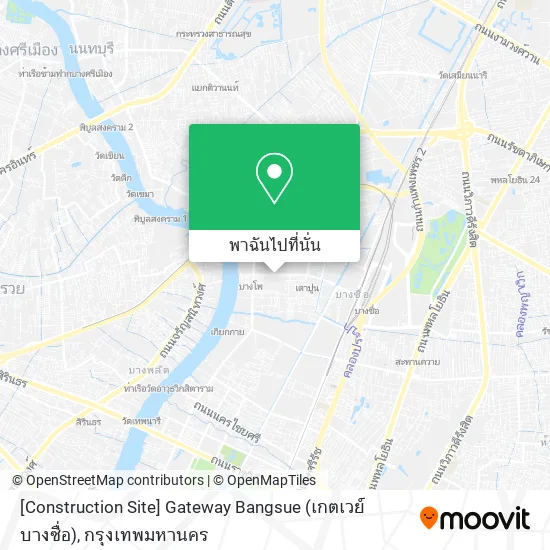 [Construction Site] Gateway Bangsue (เกตเวย์ บางซื่อ) แผนที่