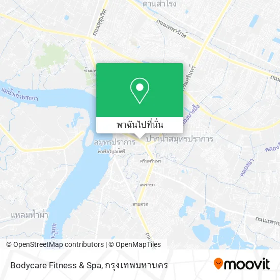 Bodycare Fitness & Spa แผนที่