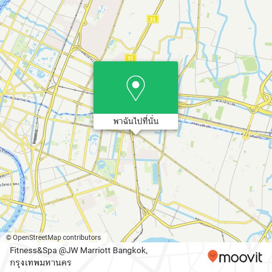 Fitness&Spa @JW Marriott Bangkok แผนที่