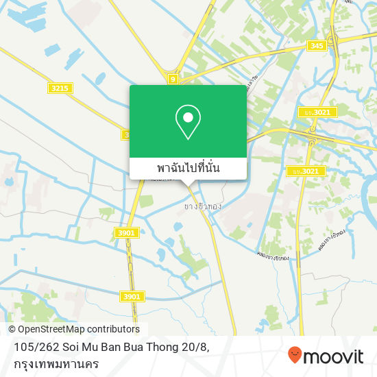105 / 262 Soi Mu Ban Bua Thong 20 / 8 แผนที่