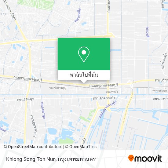Khlong Song Ton Nun แผนที่