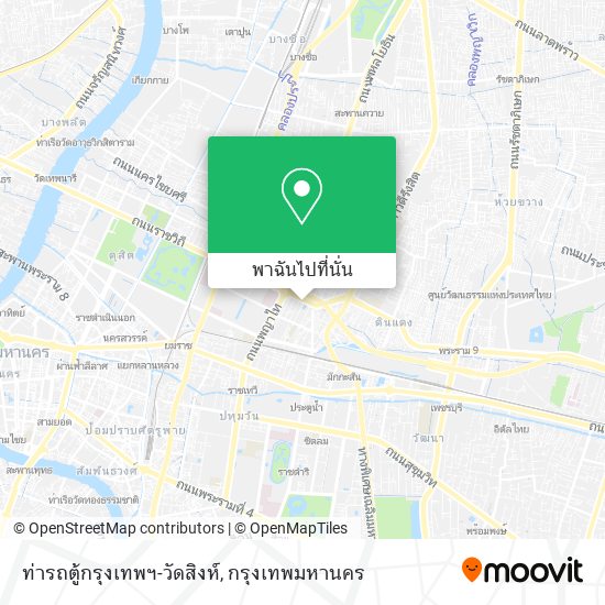 ท่ารถตู้กรุงเทพฯ-วัดสิงห์ แผนที่