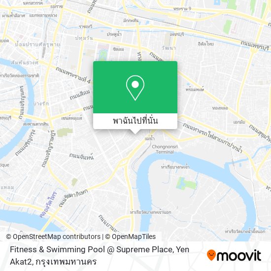 Fitness & Swimming Pool @ Supreme Place, Yen Akat2 แผนที่