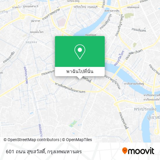 601 ถนน สุขสวัสดิ์ แผนที่