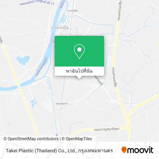 Takei Plastic (Thailand) Co., Ltd. แผนที่