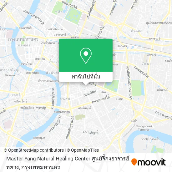 Master Yang Natural Healing Center ศูนย์จี้กงอาจารย์หยาง แผนที่