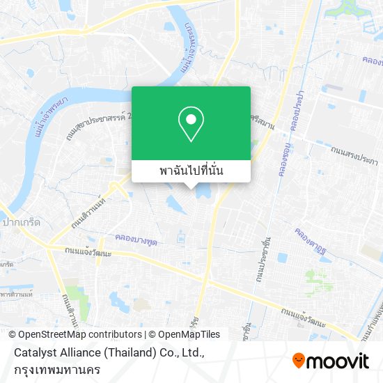 Catalyst Alliance (Thailand) Co., Ltd. แผนที่