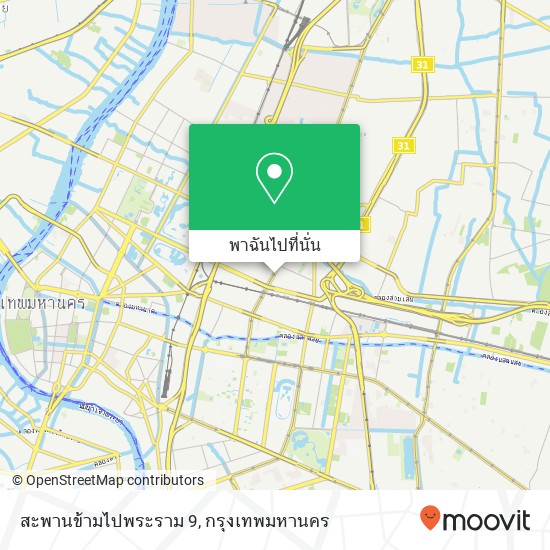 สะพานข้ามไปพระราม 9 แผนที่