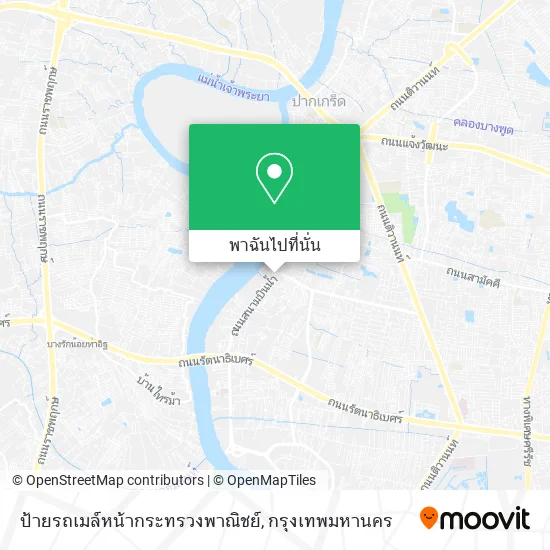 ป้ายรถเมล์หน้ากระทรวงพาณิชย์ แผนที่