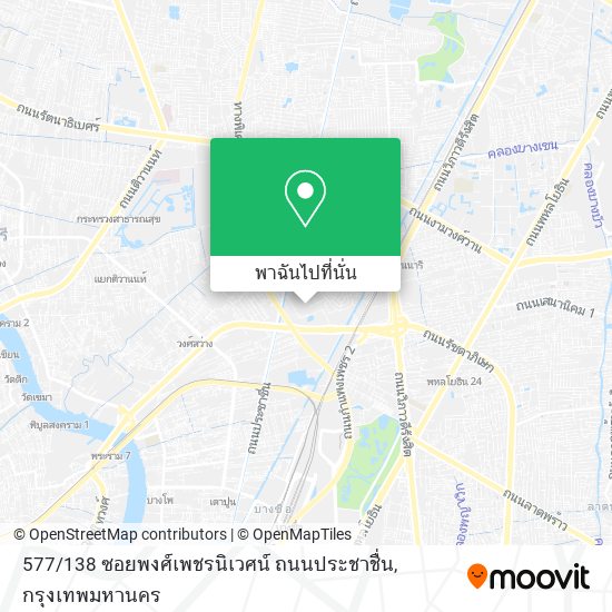 577 / 138 ซอยพงศ์เพชรนิเวศน์ ถนนประชาชื่น แผนที่