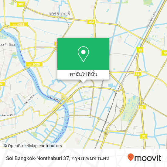 Soi Bangkok-Nonthaburi 37 แผนที่
