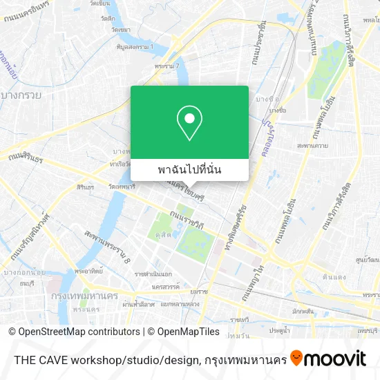 THE CAVE workshop / studio / design แผนที่