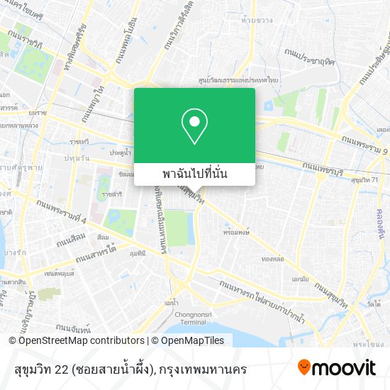 สุขุมวิท 22 (ซอยสายน้ำผึ้ง) แผนที่