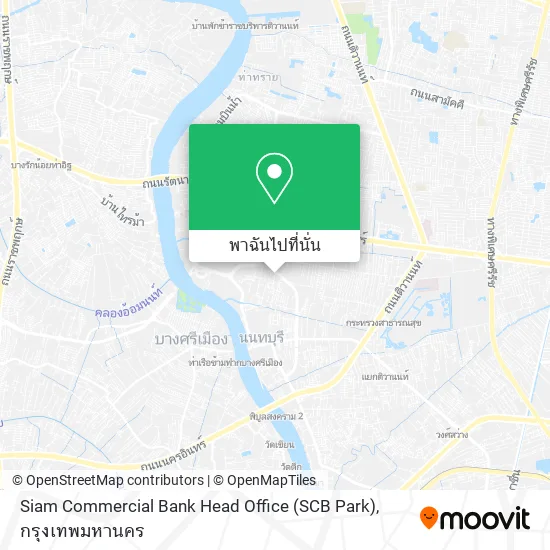 Siam Commercial Bank Head Office (SCB Park) แผนที่