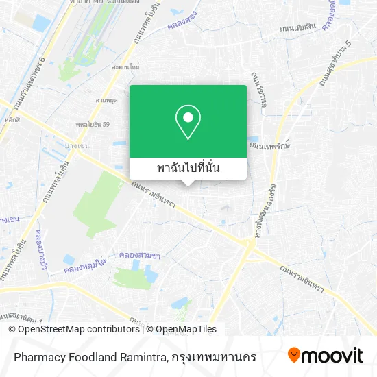 Pharmacy Foodland Ramintra แผนที่