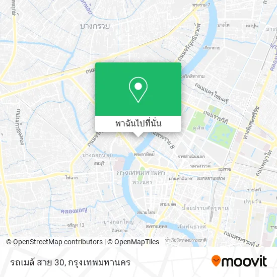 รถเมล์ สาย 30 แผนที่