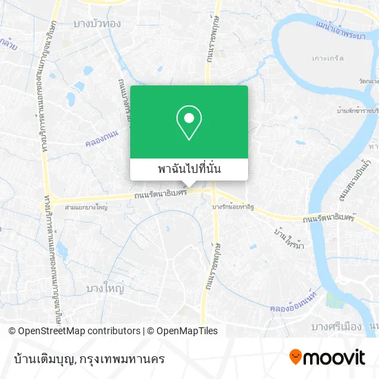 บ้านเติมบุญ แผนที่