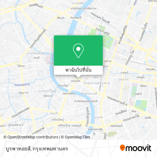บูรพาทอยส์ แผนที่