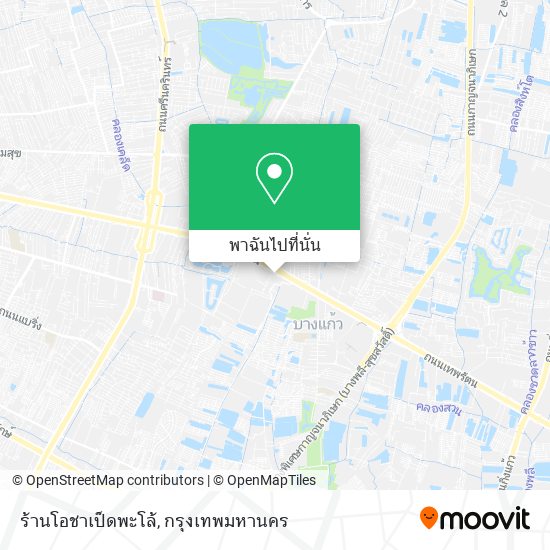 ร้านโอชาเป็ดพะโล้ แผนที่