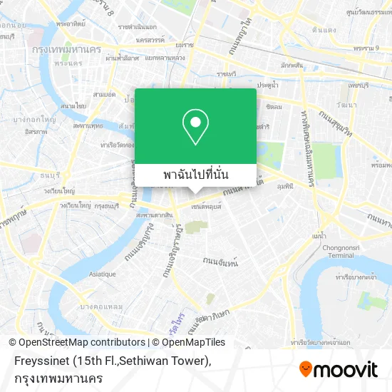 Freyssinet (15th Fl.,Sethiwan Tower) แผนที่