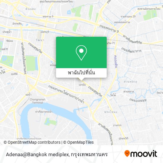 Adenaa@Bangkok mediplex แผนที่