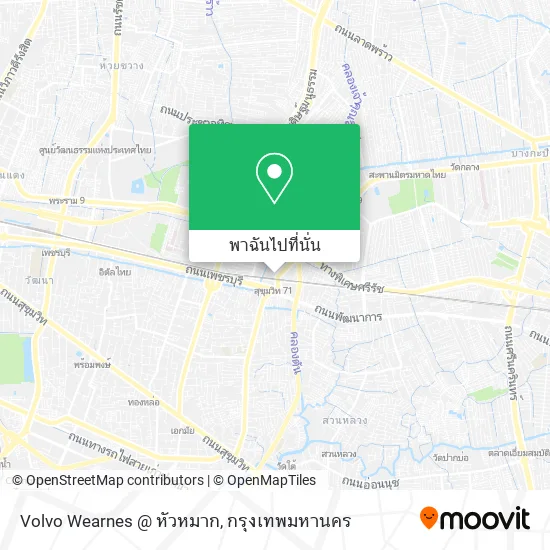 Volvo Wearnes @ หัวหมาก แผนที่