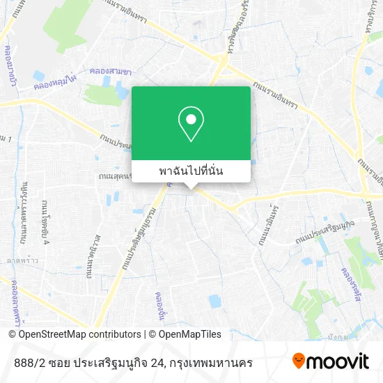 888/2 ซอย ประเสริฐมนูกิจ 24 แผนที่