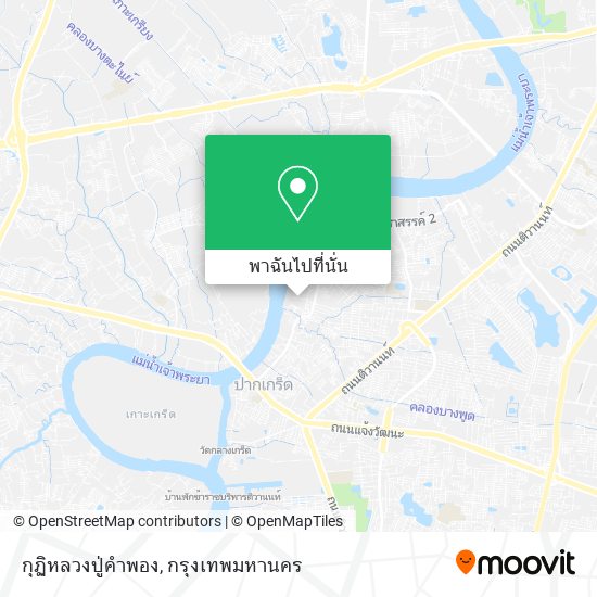 กุฏิหลวงปู่คำพอง แผนที่