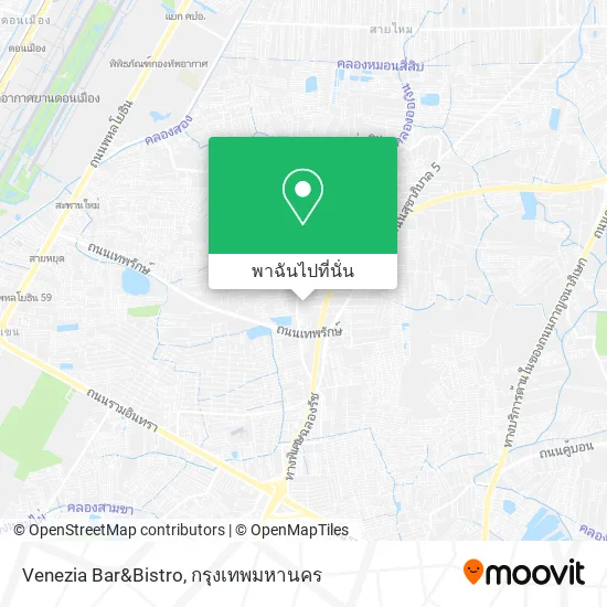 Venezia Bar&Bistro แผนที่