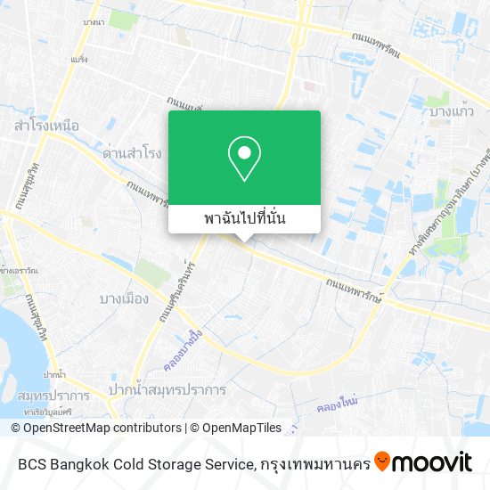 BCS Bangkok Cold Storage Service แผนที่
