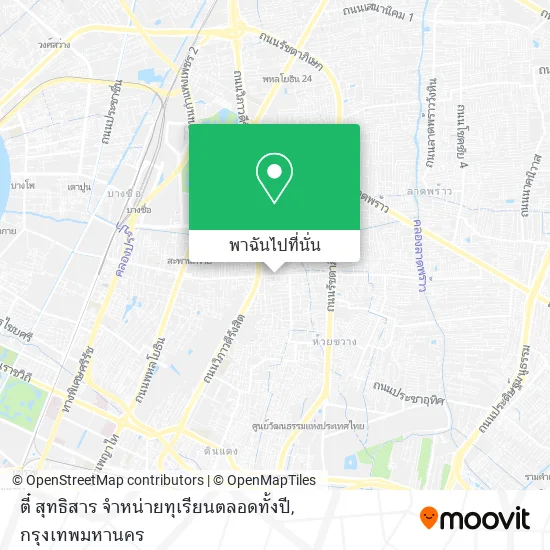 ตี๋ สุทธิสาร จำหน่ายทุเรียนตลอดทั้งปี แผนที่