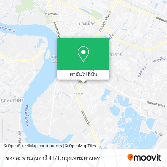 ซอยสะพานอุ่นอารี 41/1 แผนที่