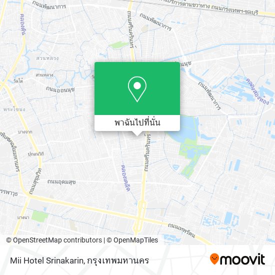 Mii Hotel Srinakarin แผนที่