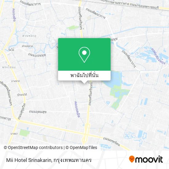 Mii Hotel Srinakarin แผนที่