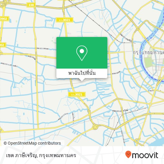 เขต ภาษีเจริญ แผนที่