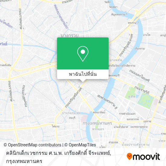 คลินิกเด็กเวชกรรม ศ.น.พ. เกรียงศักดิ์ จีระแพทย์ แผนที่