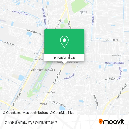 ตลาดนัดทอ. แผนที่