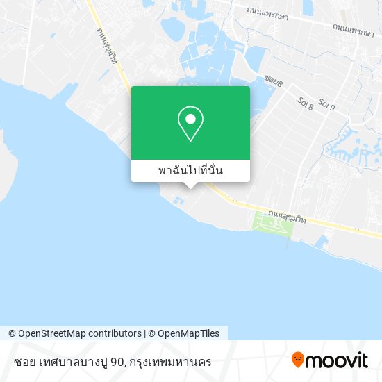 ซอย เทศบาลบางปู 90 แผนที่