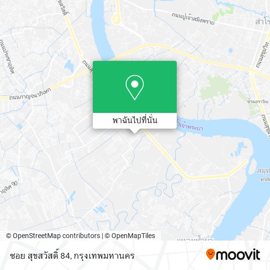 ซอย สุขสวัสดิ์ 84 แผนที่