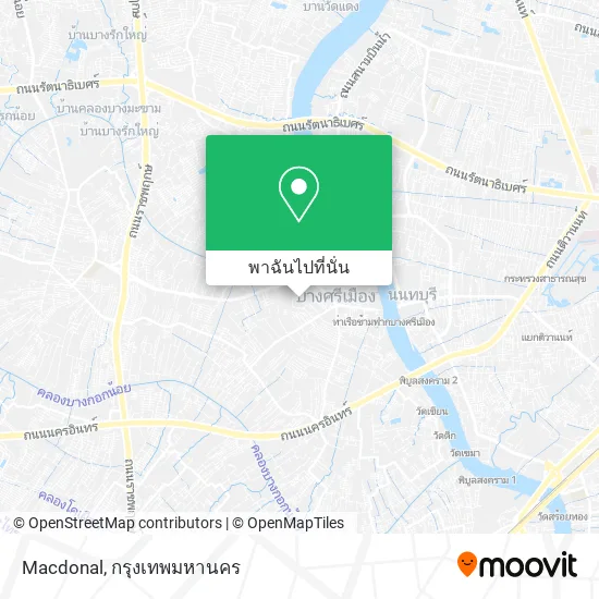 Macdonal แผนที่