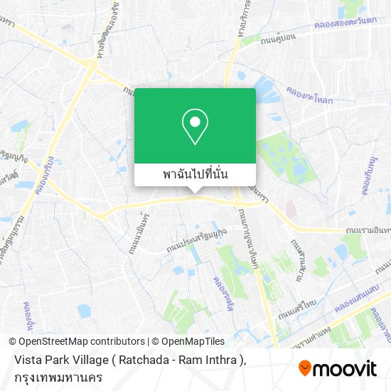 Vista Park Village ( Ratchada - Ram Inthra ) แผนที่
