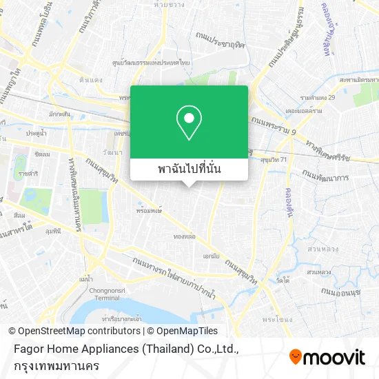 Fagor Home Appliances (Thailand) Co.,Ltd. แผนที่