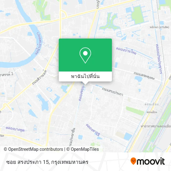 ซอย สรงประภา 15 แผนที่