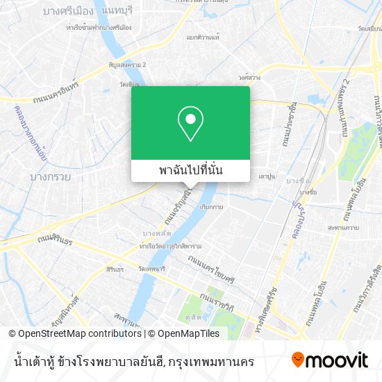 น้ำเต้าหู้ ข้างโรงพยาบาลยันฮี แผนที่