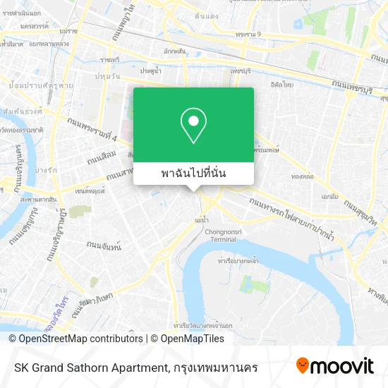 SK Grand Sathorn Apartment แผนที่